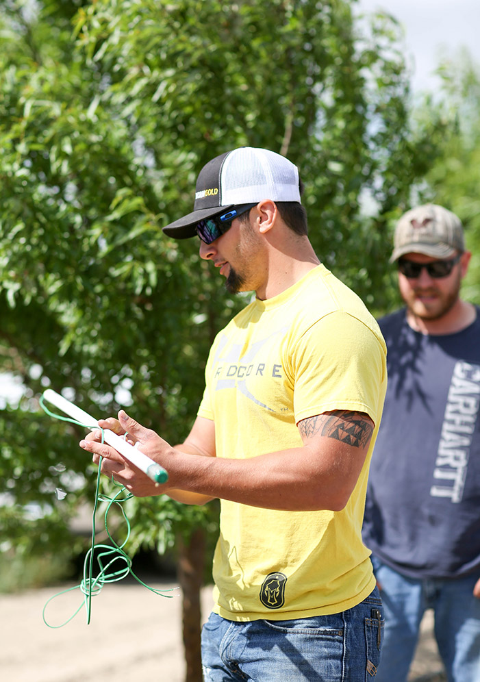 irrigation student